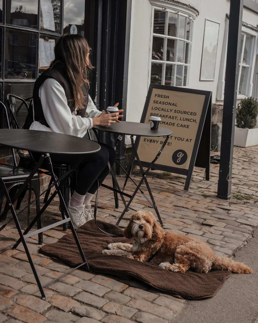 Chocolate | The Quilted Settle Mat Tote - Image 12