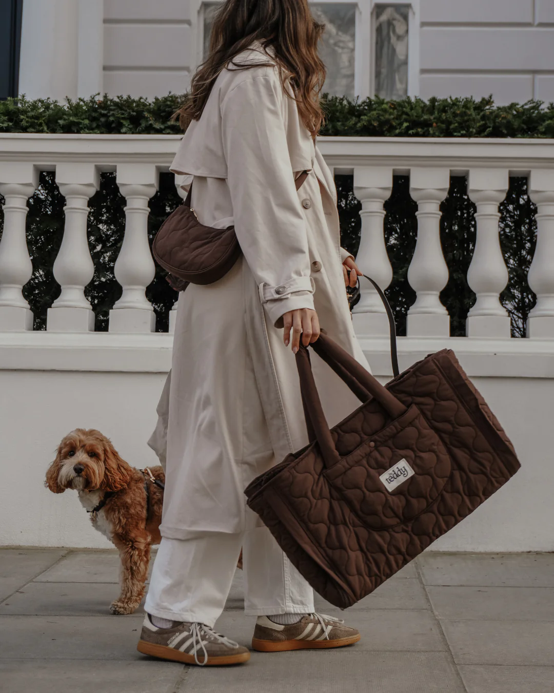 Chocolate | The Quilted Settle Mat Tote - Image 5