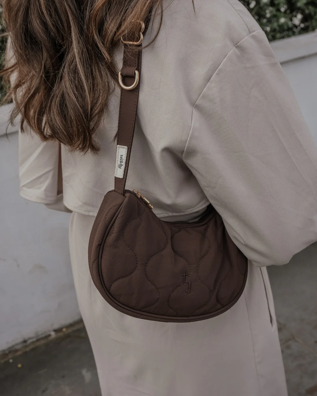 Chocolate | The Quilted Walking Bag - Image 5