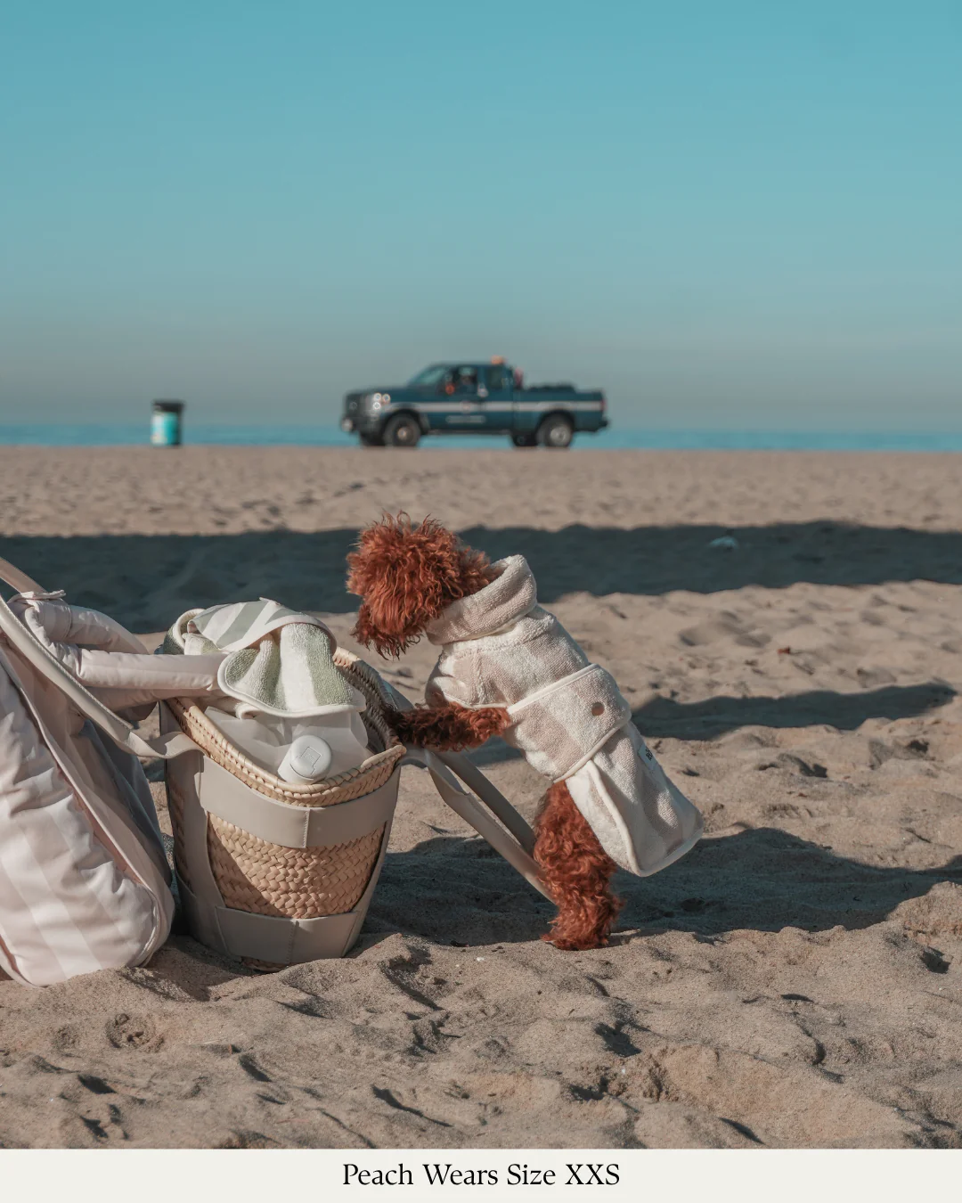 Hazelnut Stripe | The Cosy Cloak Drying Robe - Image 8