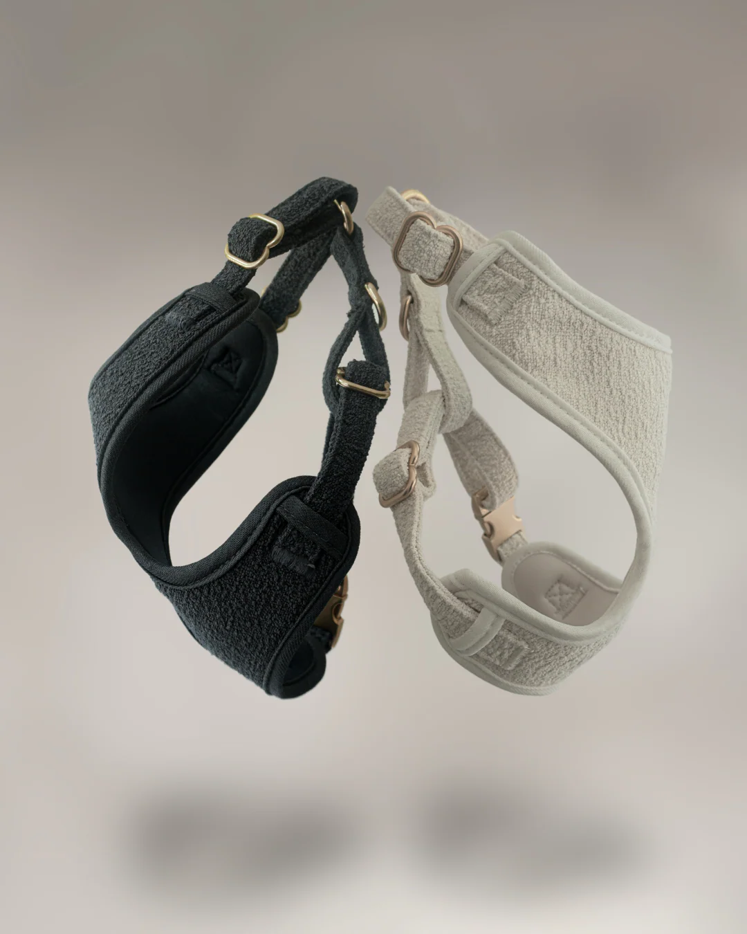 Marshmallow┃Bouclé Adjustable Harness - Image 11