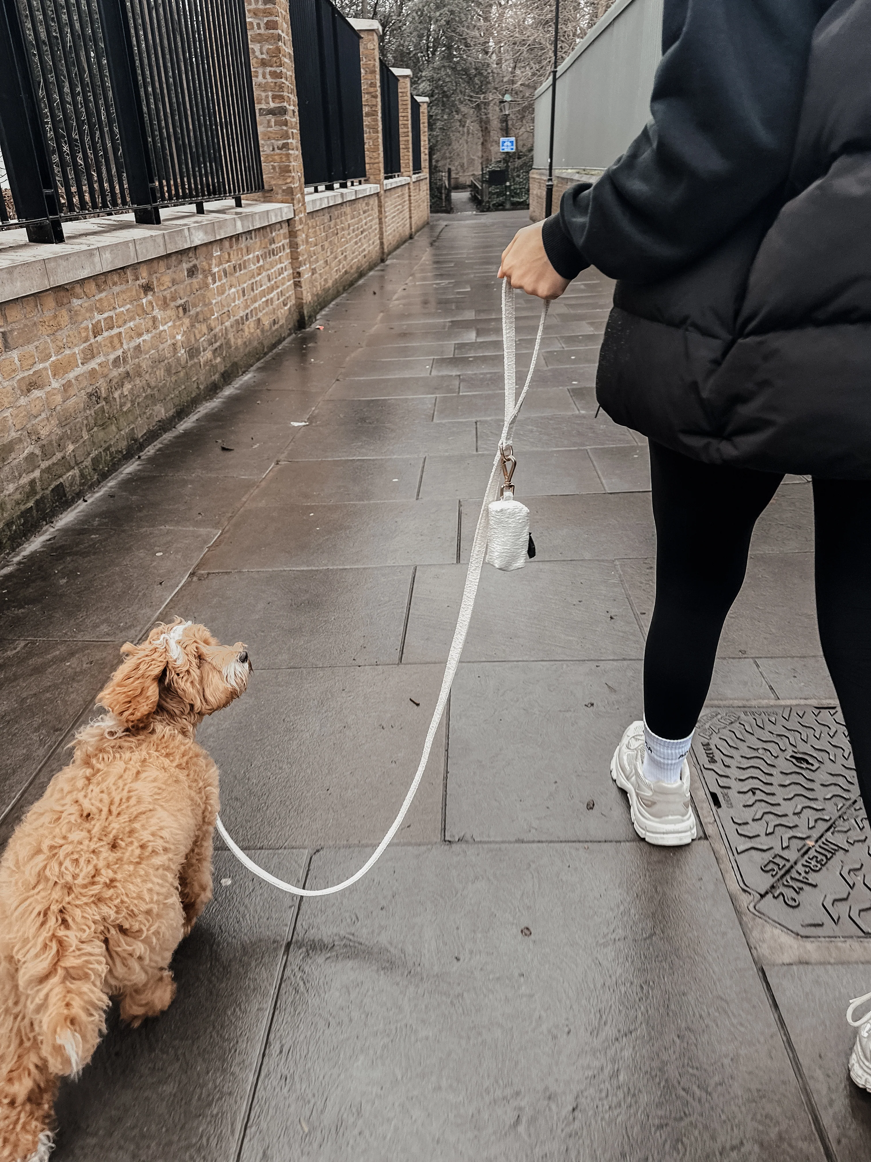 Marshmallow┃Boucle Poop Bag Holder - Image 8