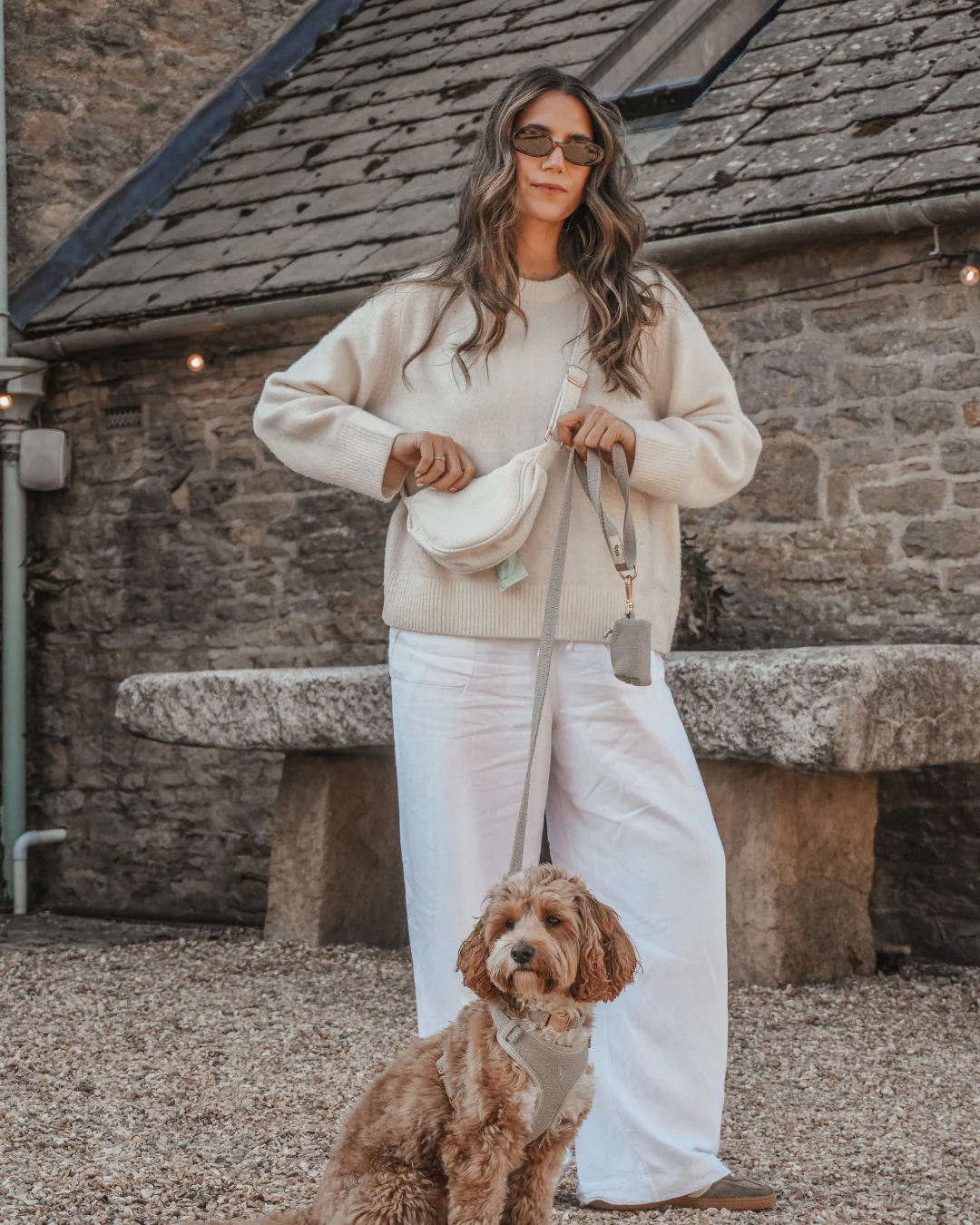 Marshmallow | Bouclé Walking Bag - Image 12