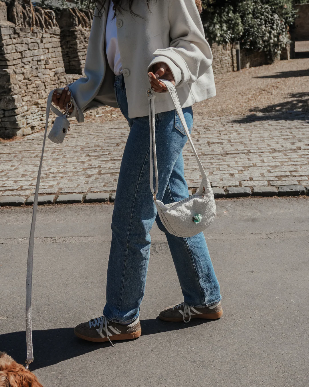 Marshmallow | Bouclé Walking Bag - Image 7