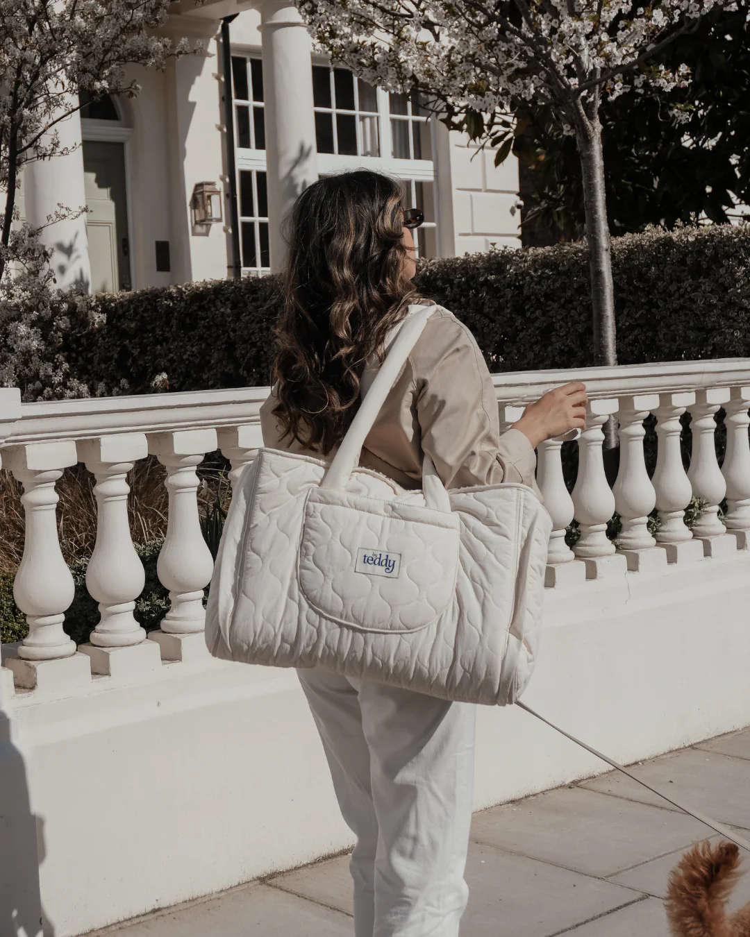 Marshmallow | The Quilted Settle Mat Tote - Image 10