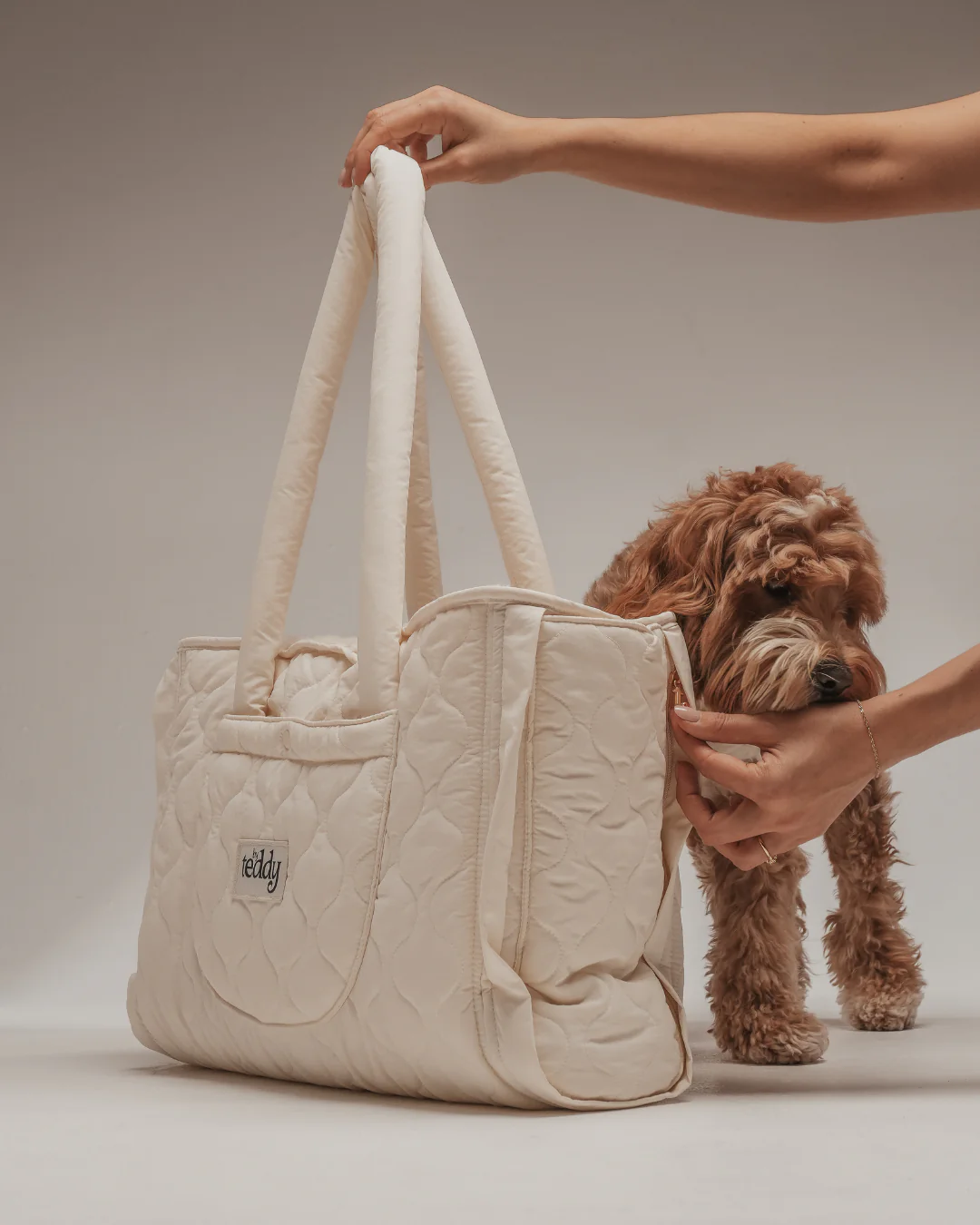 Marshmallow | The Quilted Settle Mat Tote - Image 9