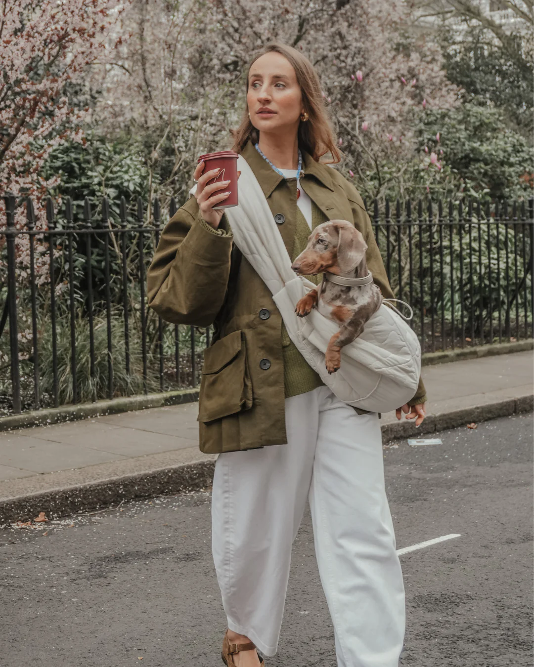 Marshmallow | The Quilted Sling - Image 3