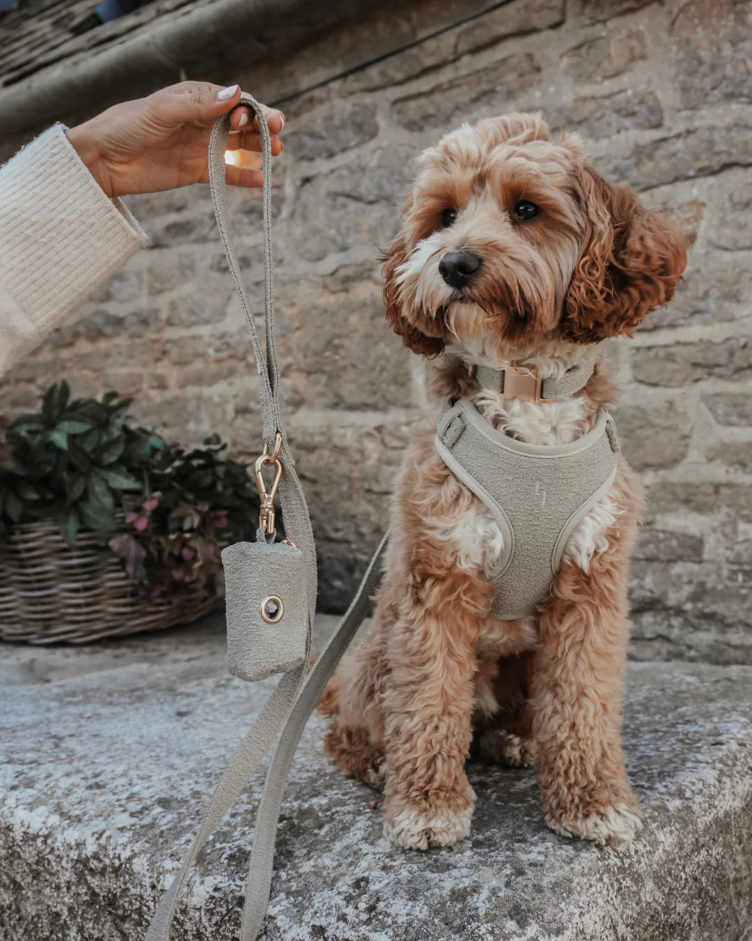 Matcha┃Bouclé Adjustable Harness - Image 11