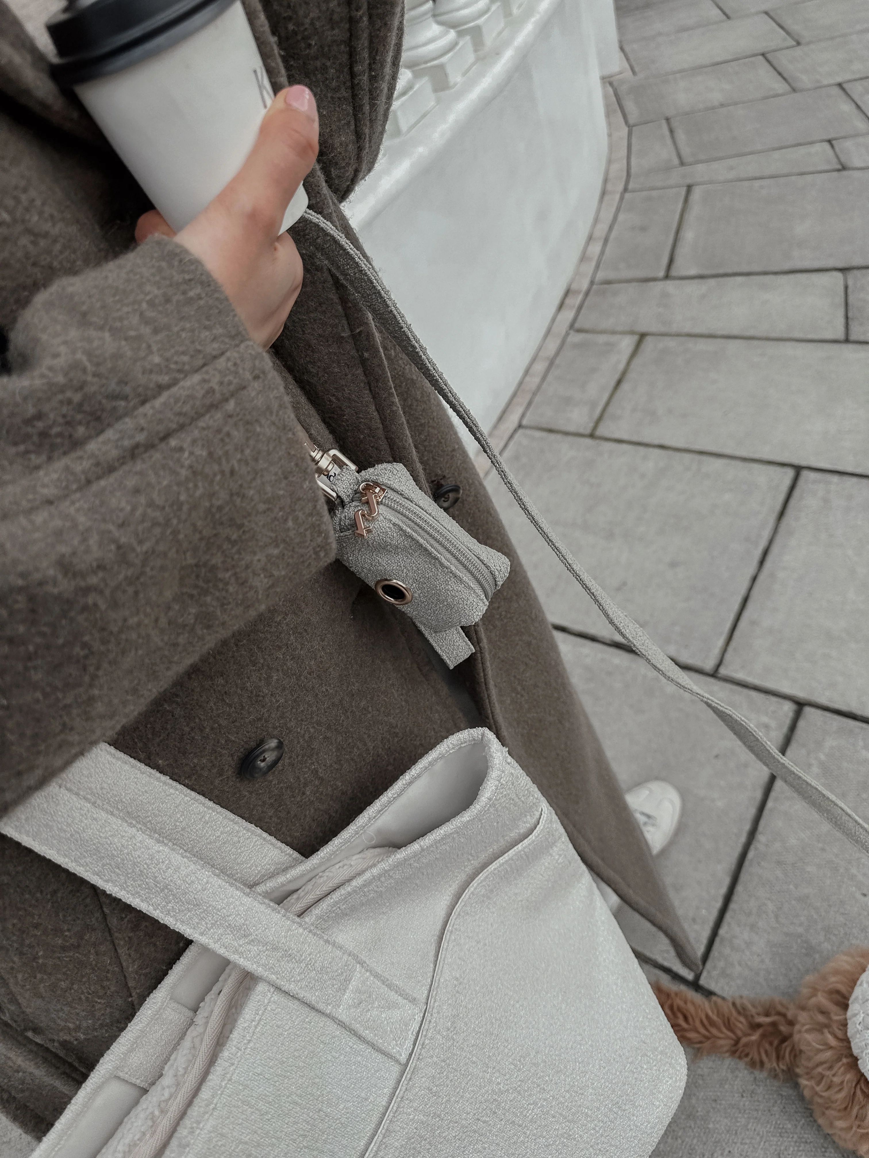 Matcha┃Boucle Poop Bag Holder - Image 3