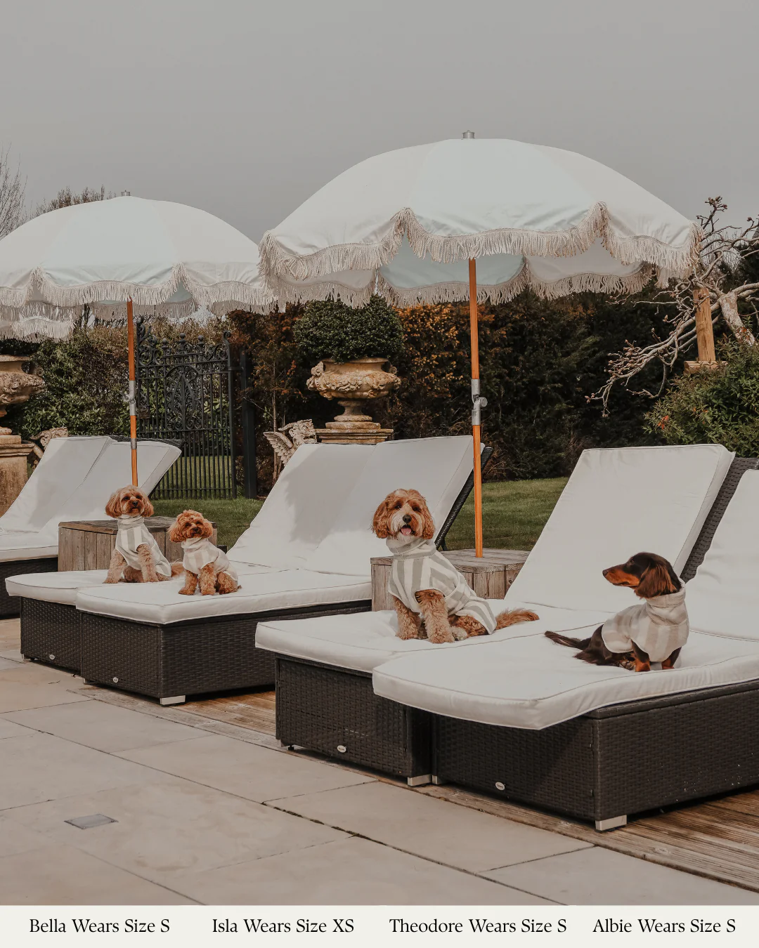 Matcha Stripe | The Cosy Cloak Drying Robe - Image 12