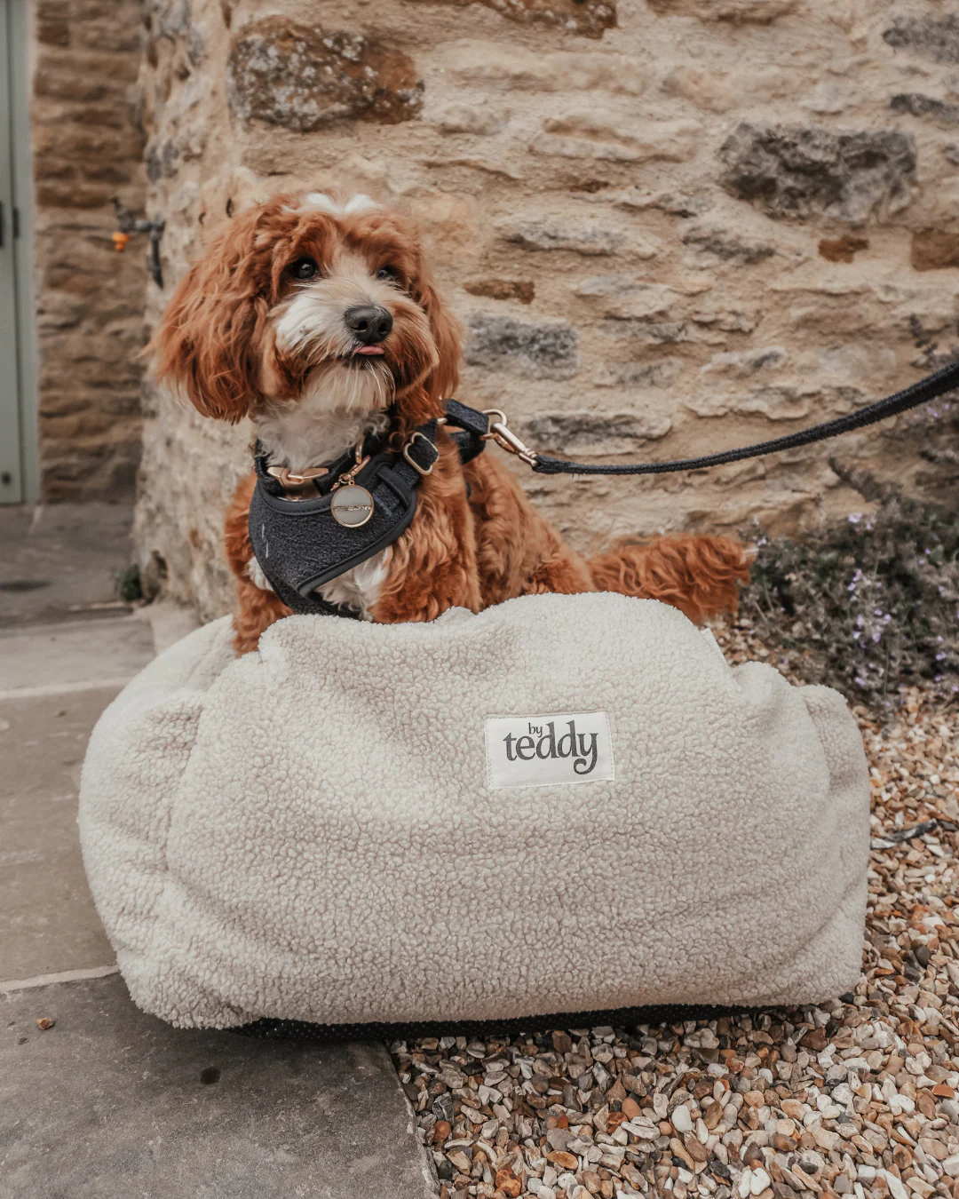 Midnight┃Bouclé Adjustable Harness - Image 6