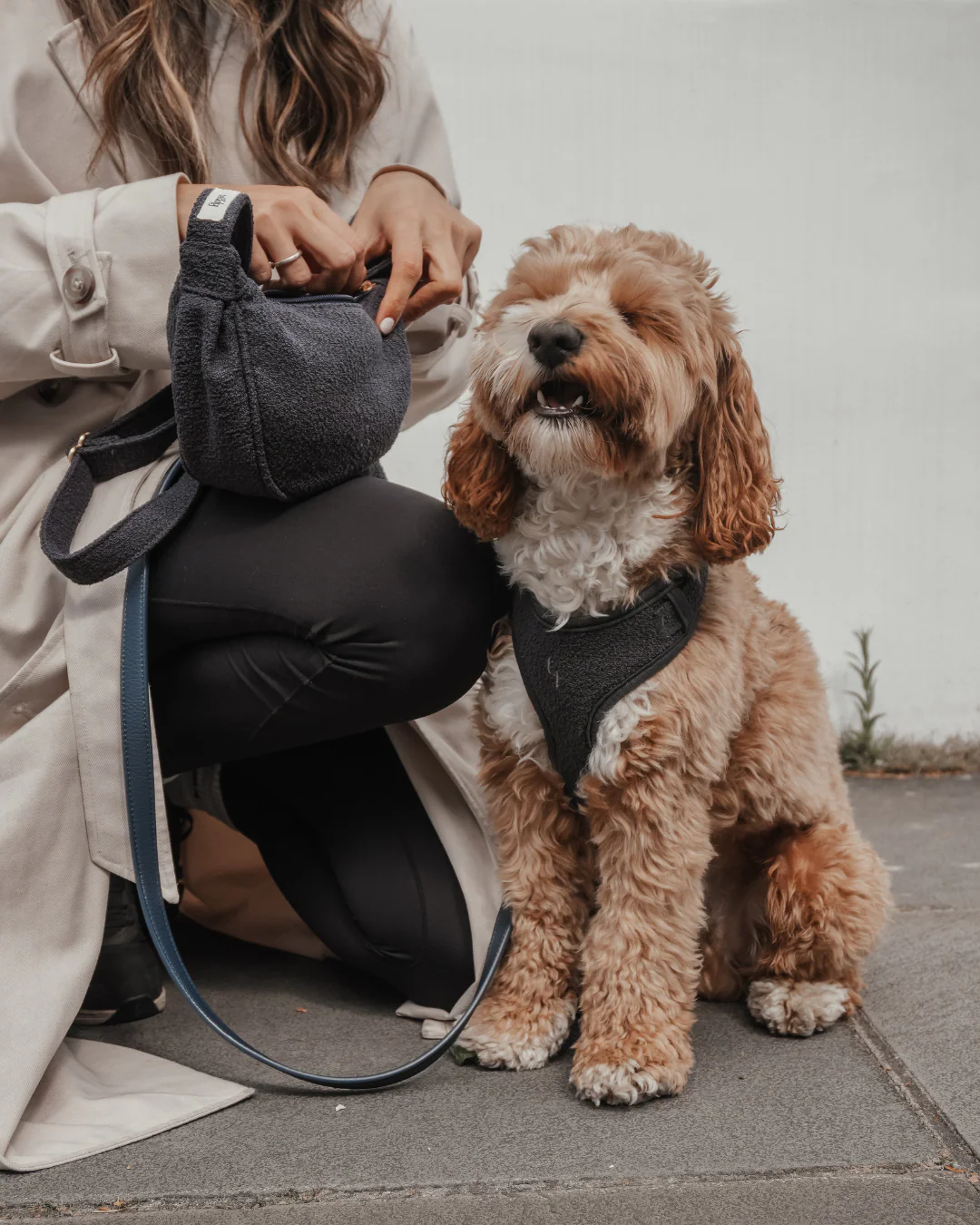 Midnight | Bouclé Walking Bag - Image 3