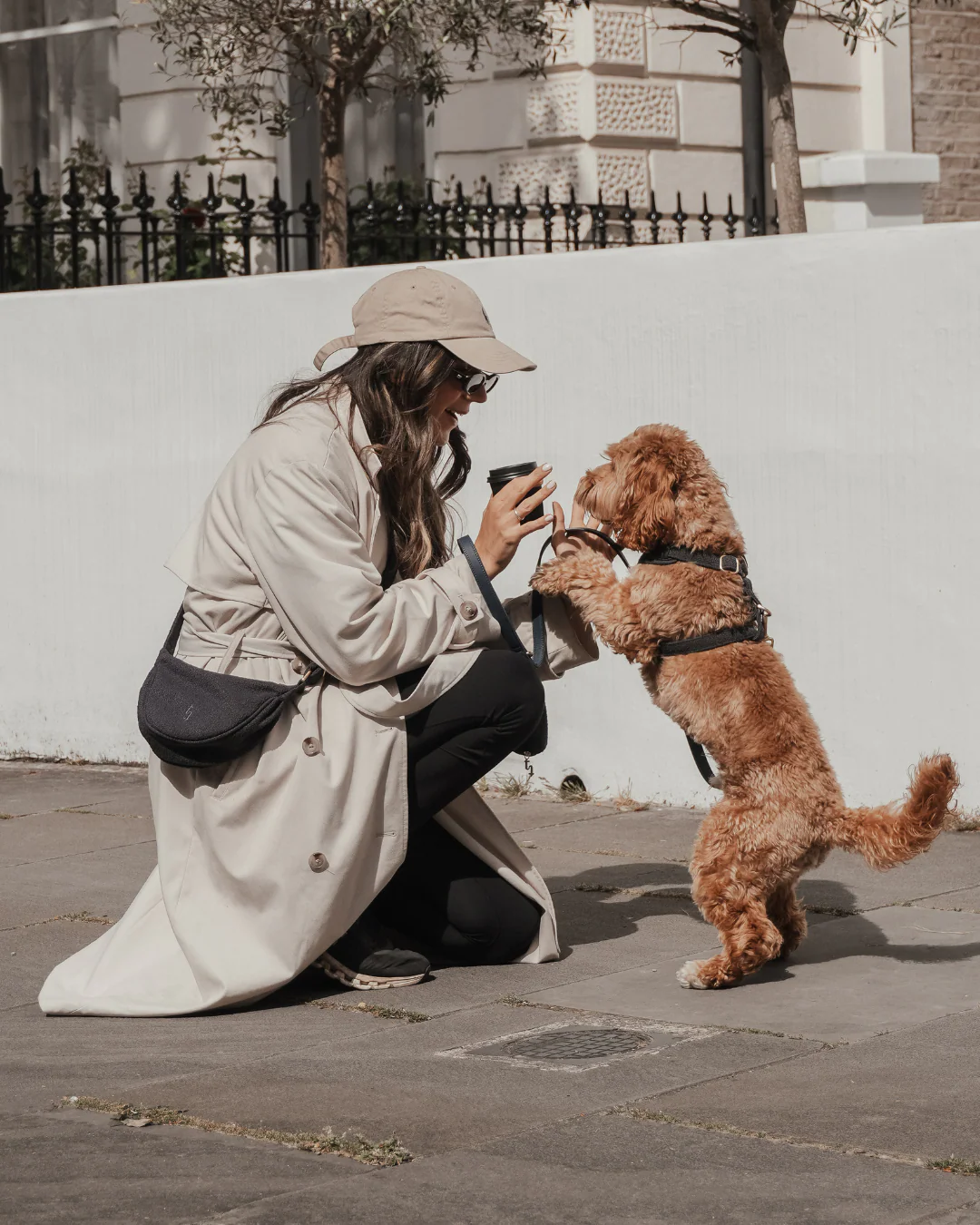 Midnight | Bouclé Walking Bag - Image 5