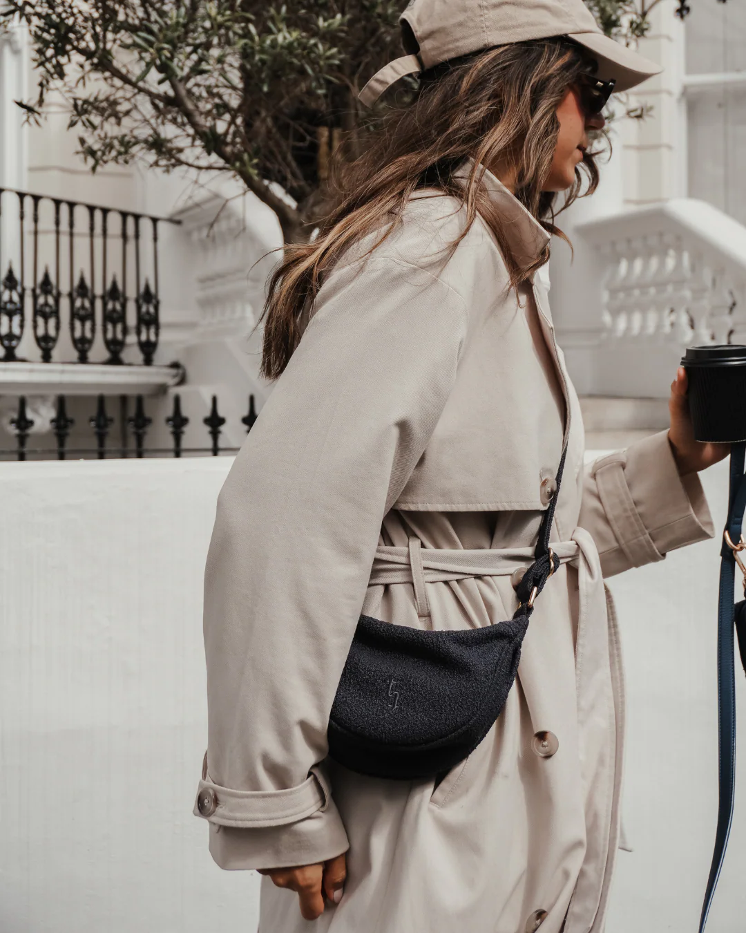 Midnight | Bouclé Walking Bag - Image 6