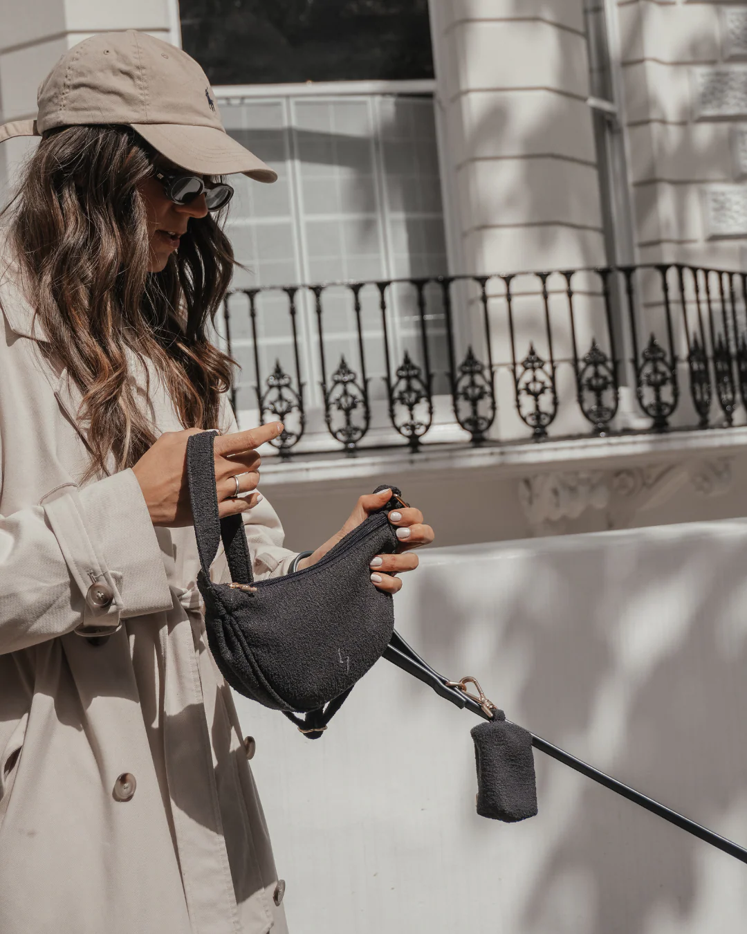 Midnight | Bouclé Walking Bag - Image 7