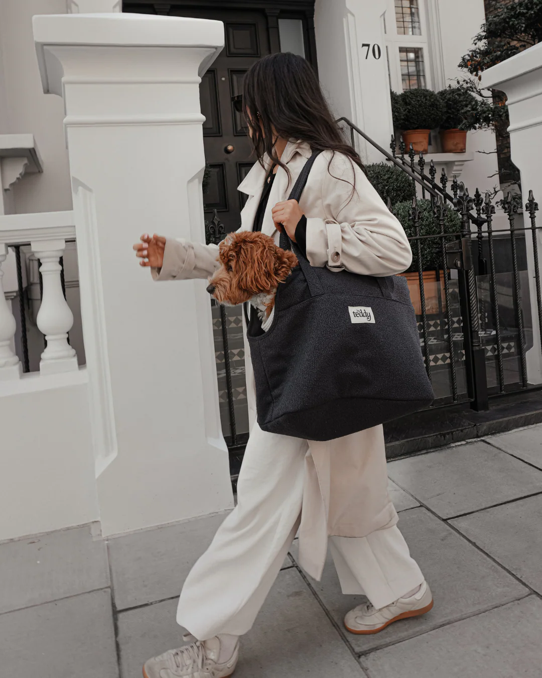 Midnight┃The Bouclé Carrier - Image 4